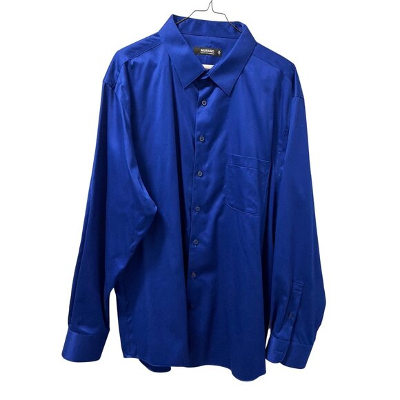 Murano Dress Shirt Sz 18/35 Long Sleeve Button-Up Formal Shirt - Picture 6 of 12